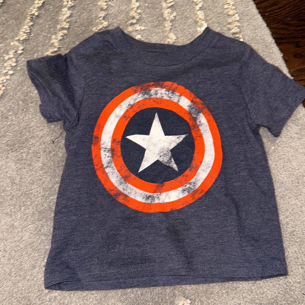 MARVEL CAPTAIN AMERICA T-SHIRT SHORTSLEEVE. - BUNDLE AND SAVE - Picture 2 of 6